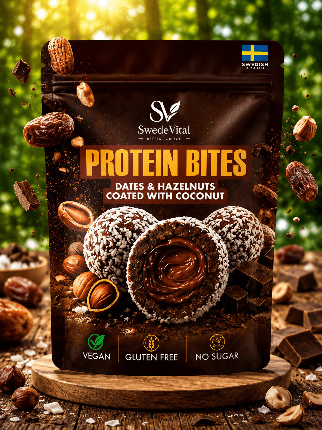 Protein Bites Chocolate Hazelnut